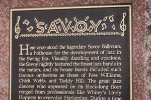Savoy Ballroom marker