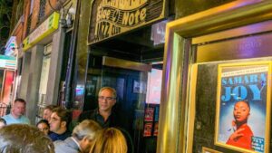 Outside of Blue Note Jazz Club, Samara Joy Perforamce .