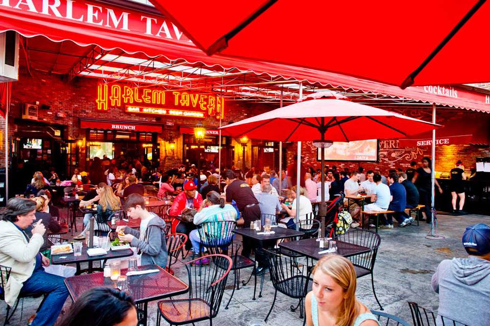 Harlem Tavern Beer Garden. 